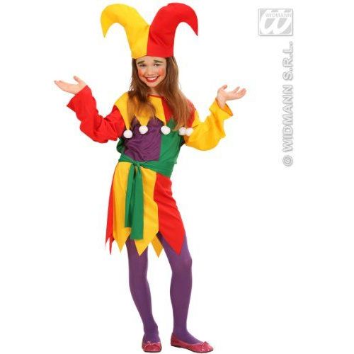 Widmann 02588 Costumes De Jolly Jester 158cm 11/13