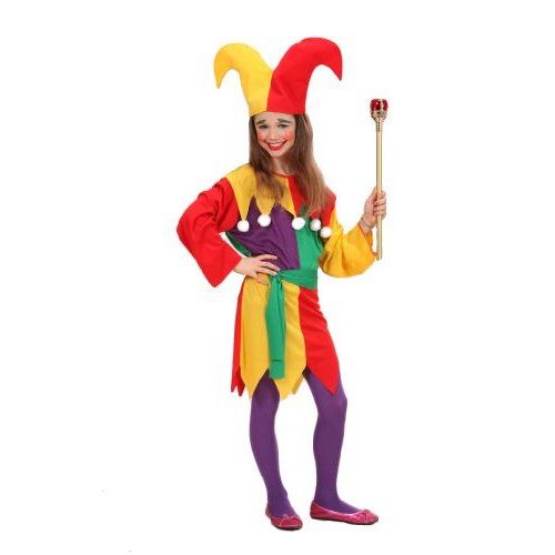 Widmann 02587 Costumes De Jolly Jester 140cm 8/10