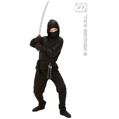 Widmann 02646 Ninja Costume 128cm 5/7