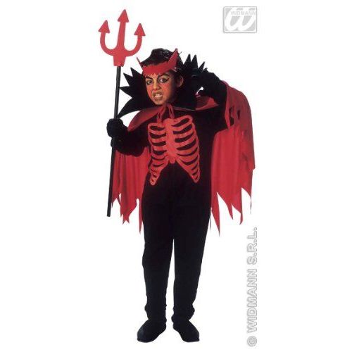 Widmann Costume De Diable 38456 5/7 Cm 128