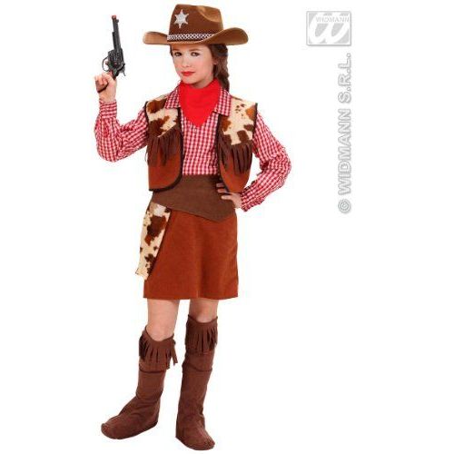 Widmann Cow Girl Costumes 58817 8/10 Cm 140