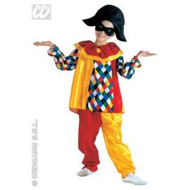 Déguisement clown Arlequin d'Halloween homme noir, achat de