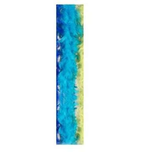 Widmann 0376t Boa De Plumes En Bleu 180 Cm