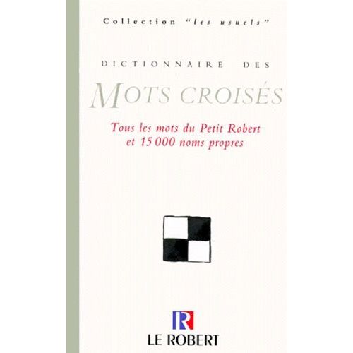 Dictionnaire Des Mots Croisés