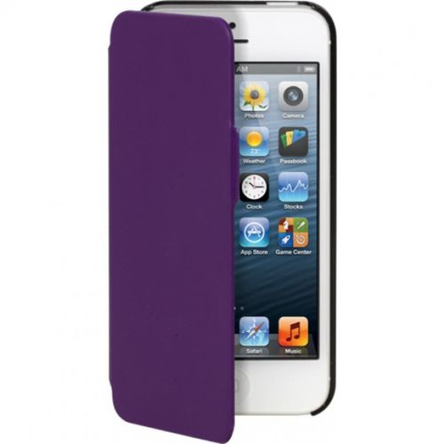 Etui Iphone 5  À Rabat Folio Mauve Made In France D'origine Blueway Iphone 5