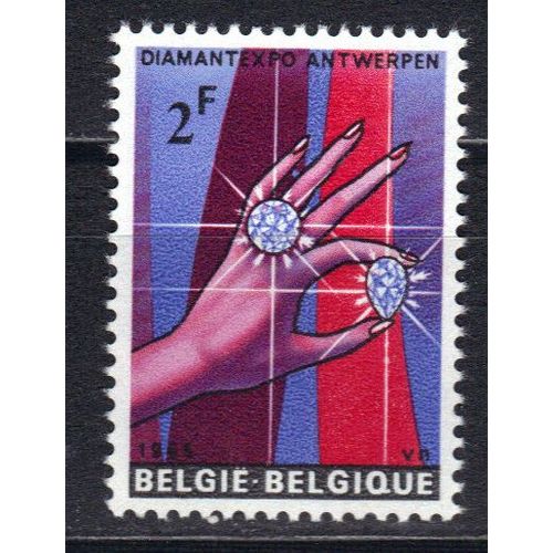 Belgique 1965 : Exposition Diamantaire À Anvers - Timbre Neuf **