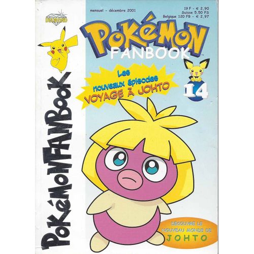 Pokemon Fanbook N° 14 : Voyage A Johto