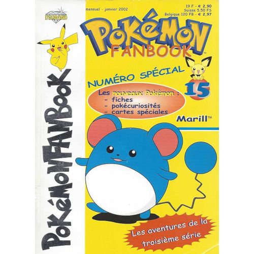 Pokemon Fanbook N° 15 : Les Aventures De La Troisieme Serie