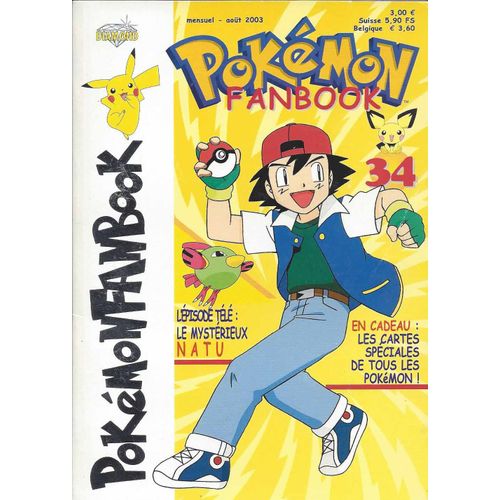 Pokemon Fanbook N° 34, Le Mistérieux Natu