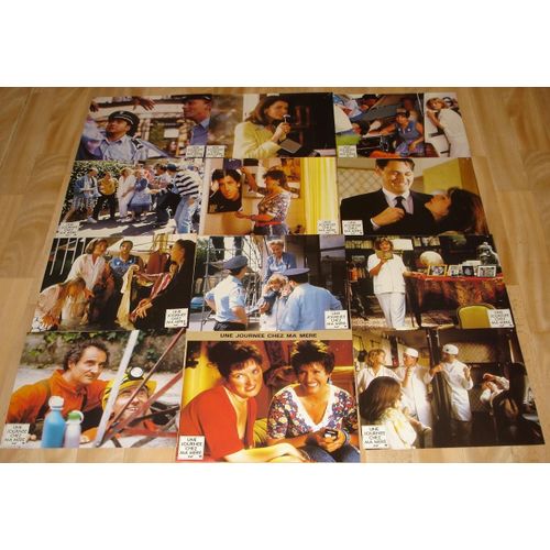 Une Journée Chez Ma Mère - Jeu De 12 Photos D'exploitation Cinématographique - Un Film De Dominique Cheminal Avec Lorella Cravotta, Charlotte De Turckheim, Claire Nadeau, Helene Vincent - 1992