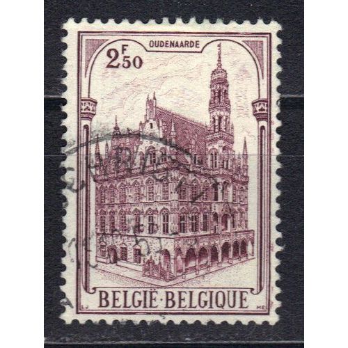 Belgique 1959 : Hôtel De Ville D'audenarde - Timbre Oblitéré