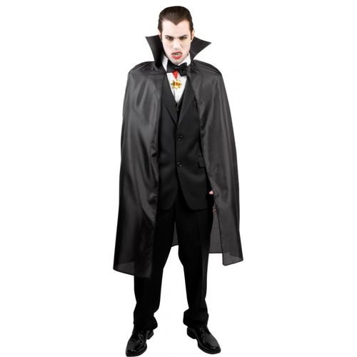 Cape Noire En Nylon Adulte