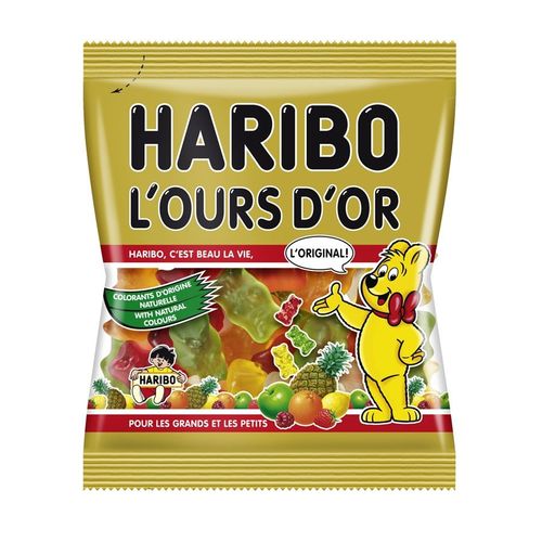 30 Sachets Ours D'or Haribo