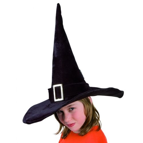 Chapeau Enfant De Sorciere En Velours Brillant