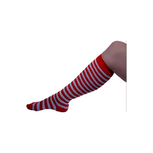 Paire De Chaussettes De Clown Rouges