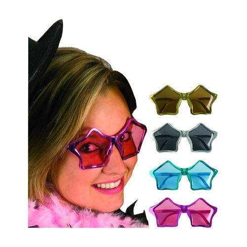 Lunettes De Star Métallisée. Uv400