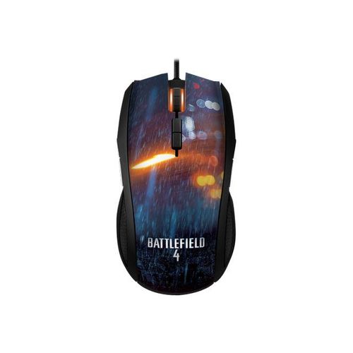 Razer Taipan Battlefield 4 - Souris - droitiers et gauchers - laser / optique - 9 boutons - filaire - USB