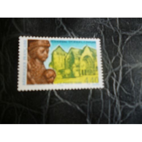 Timbre "Moutier D'ahun (Creuse )".