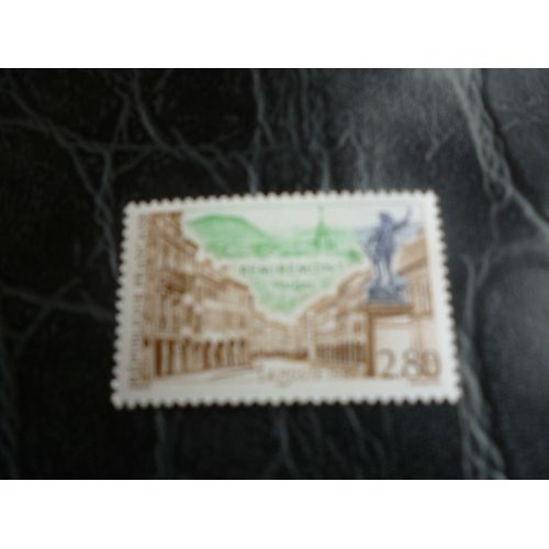 Timbre "Remiremont (Vosges)".