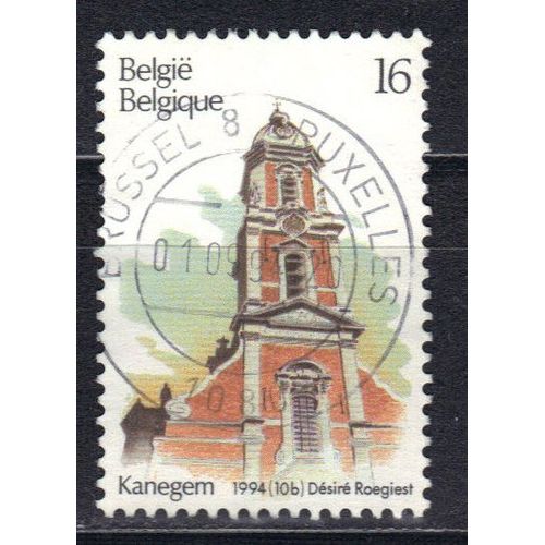 Belgique 1994 : Eglise St-Bavon À Kanegem - Timbre Oblitéré