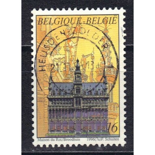 Belgique 1996 : Bruxelles : La Maison Du Roi (Grand-Place) - Timbre Oblitéré