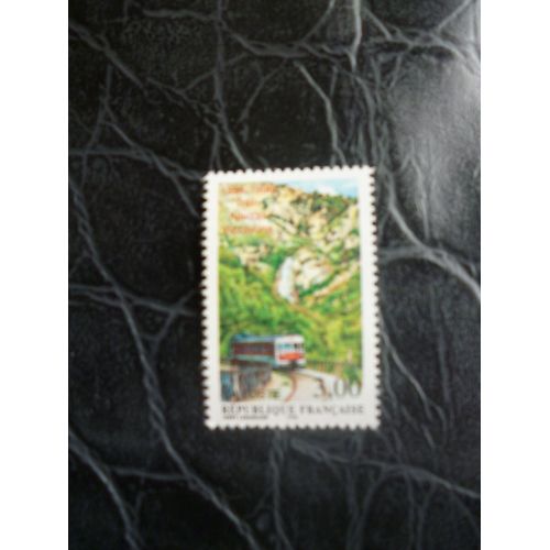 Timbre "Centenaire Du Train Ajaccio-Vizzanove :1896-1996".
