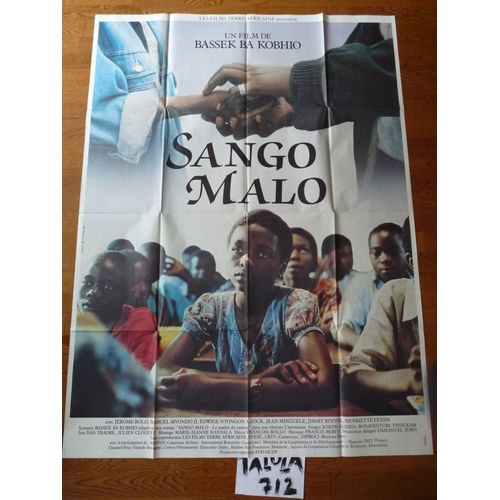 Sango Malo De Bassek Ba Kobhio - Affiche Originale De Cinéma 120 X 160 Cm