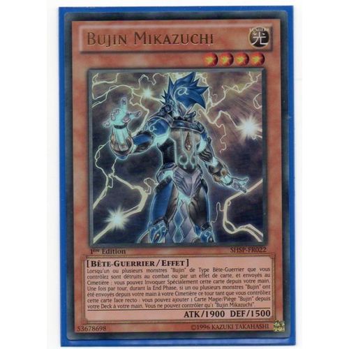 Yu Gi Oh! - Bujin Mikazuchi - Shsp Fr022