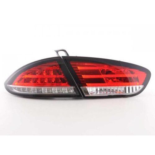 Led Feux Arrières Pour Seat Leon (Type 1p) Année 09-, Rouge/Transparent