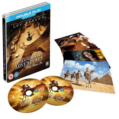 The Extraordinary Adventures Of Adele Blanc-Sec (Les Aventures Extraordinaires D'adèle Blanc-Sec) - Limited Collector's Edition Steelbook Double Play (Blu-Ray + Dvd) - Import Uk Vf Incluse