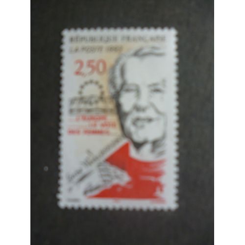 Timbre "Louise Weiss :1893-1983".