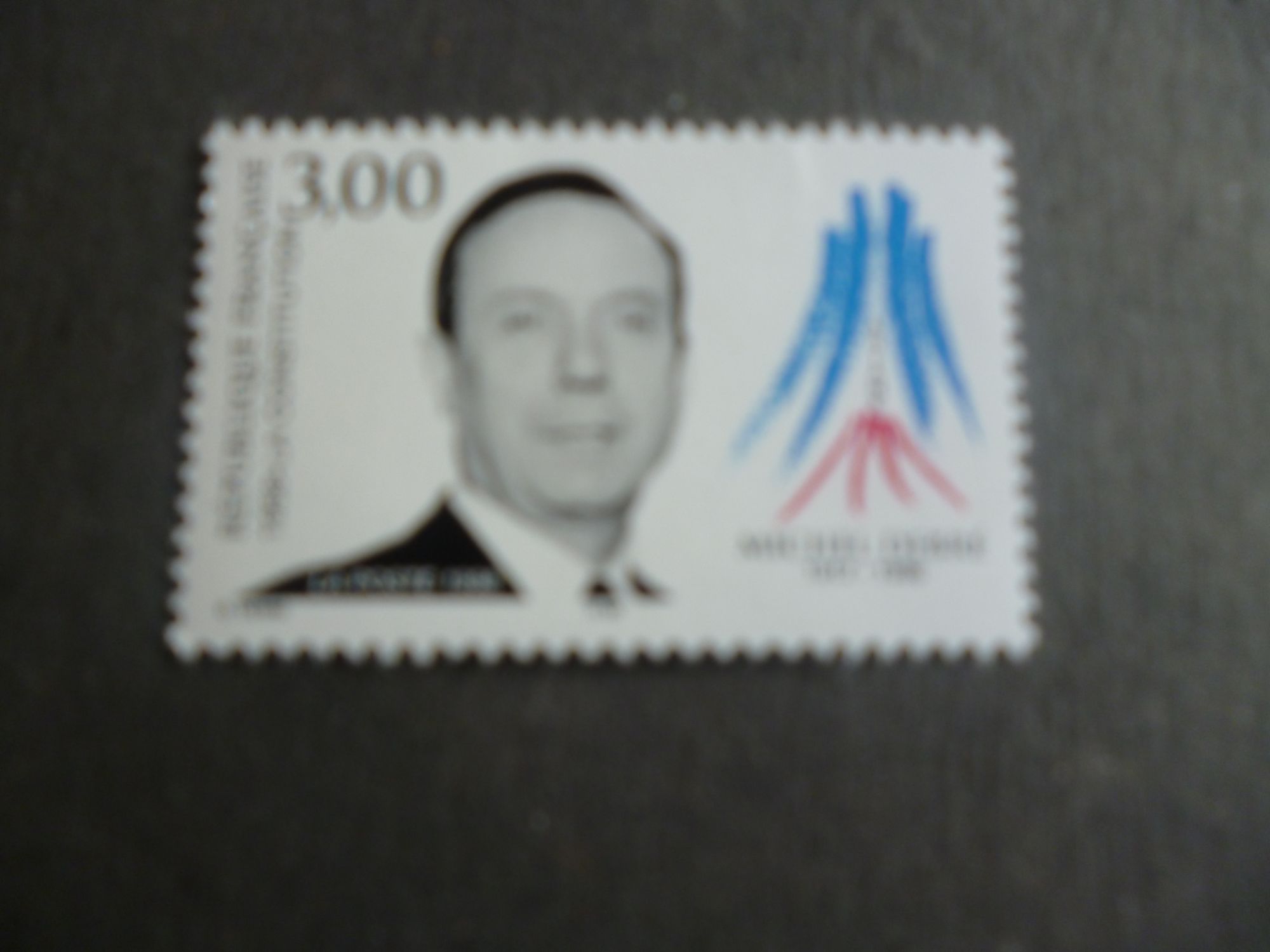 Timbre "Michel Debré :1912-1996 :La Constitution De 1958".