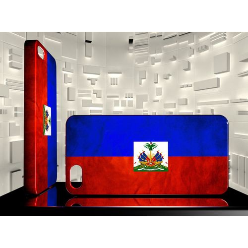 Coque Iphone 5 Iph05 007 001 072 Drapeau Haiti Flag Hard Case