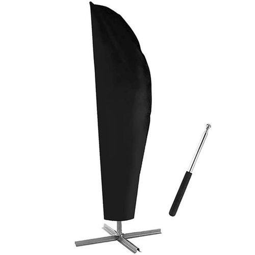 Housse De Protection Pour Parasol Déporté De 2 À 4 M De Large En Tissu Oxford 210d Imperméable À L'eau Et À La Poussière