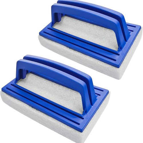 Morceau de brosse éponge, brosse de nettoyage de piscine pour conduite d'eau, brosse de piscine en plastique, sol