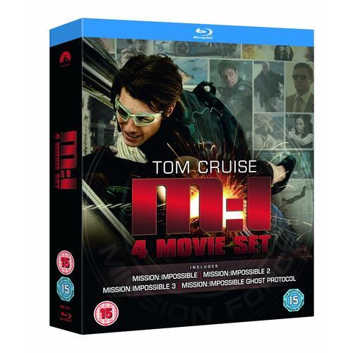Mission Impossible - Quadrilogy (M:I) - Blu-Ray Import Uk