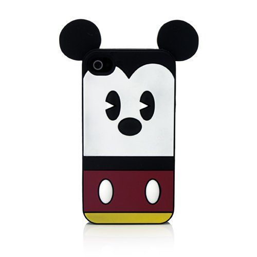 Coque Souple En Silicone "Mickey" Pour Iphone 4/4s