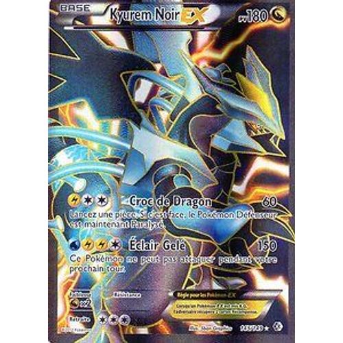 Carte Pokemon Kyurem Noir Ex 145/149