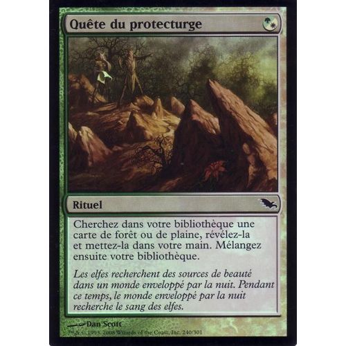 Quête Du Protecturge X1 Foil Sombrelande Vf