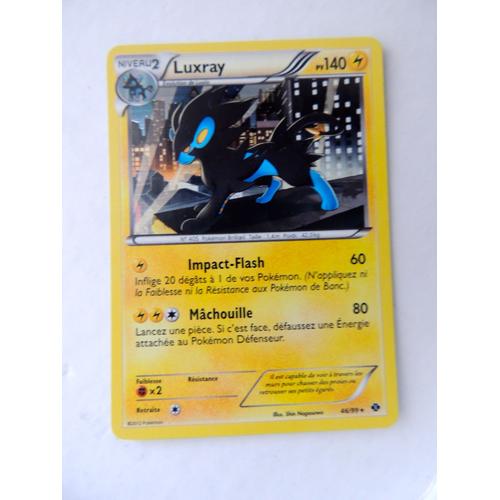 Carte Pokémon Luxray 46/99 Holo Destinées Futures