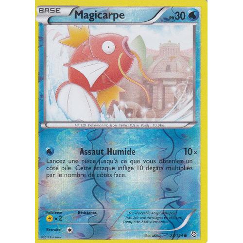 Carte Pokemon Magicarpe Holo Reverse 23/124 - Dragons Exaltés