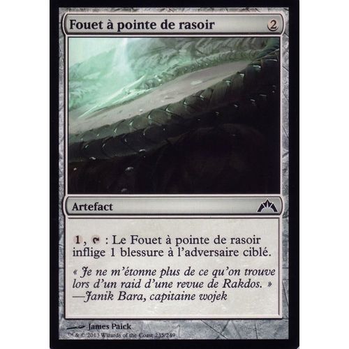 Fouet À Pointe De Rasoir X1 Foil Insurrection Vf