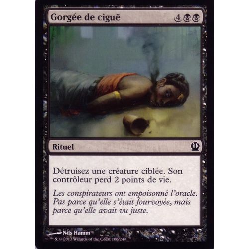 Gorgée De Ciguë X1 Foil Theros Vf
