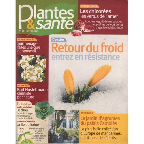 Magazine Plantes Et Santé N° 87  Janvier 2009