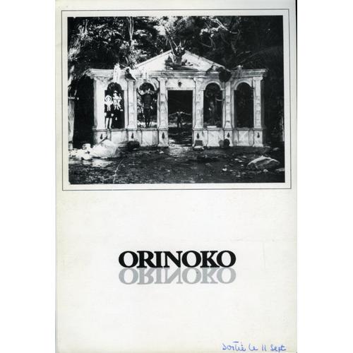 Orinoko, Dossier De Presse, De Et Avec Diego Risquez, Avec Kosinegue, Rolando Peña, Hugo Marquez