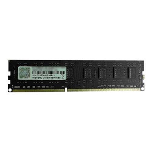 G.Skill NS Series - DDR3 - 8 Go: 2 x 4 Go - DIMM 240 broches - 1600 MHz / PC3-12800 - CL11 - 1.5 V - mémoire sans tampon - non ECC