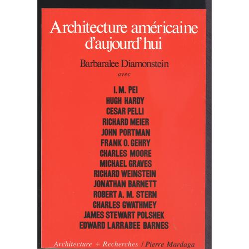 Architecture Americaine Aujourd'hui