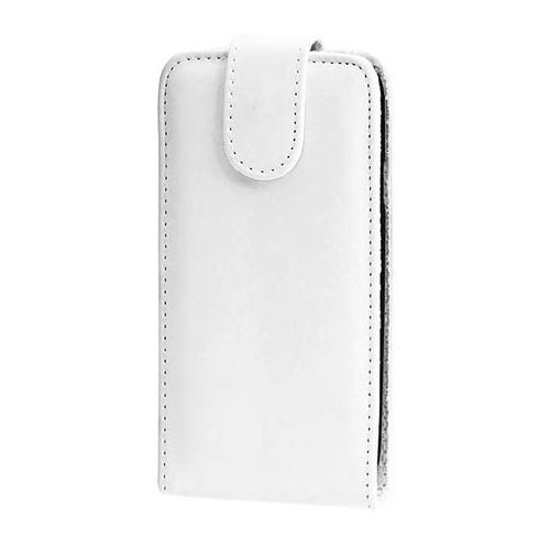 Housse Etui À Clapet Blanc Pour Samsung Galaxy S4 I9500