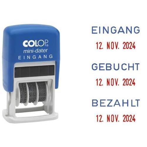 COLOP Datumstempel Mini Dater S160 L1 "Eingang"