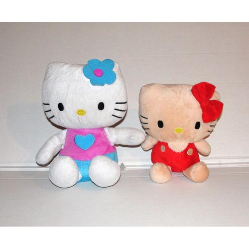 Hello Kitty 2 Peluches Sega Prize Safe Toy Sanrio